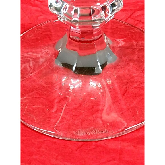 Set of Two (2) Villeroy and Boch Bernadotte Crystal Water Glasses - Picture 3 of 6